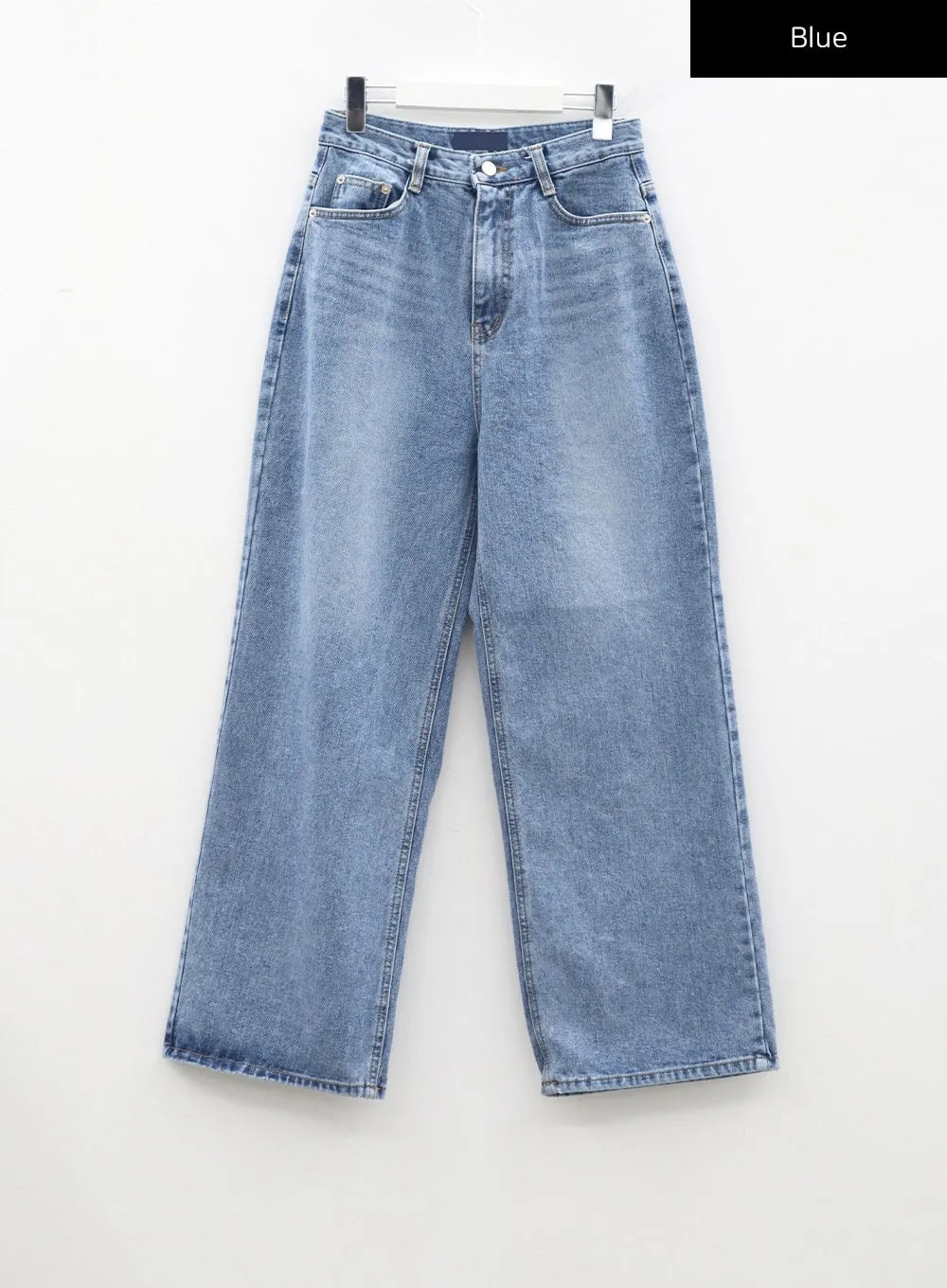 Mid-Wash Bootcut Jeans CM323