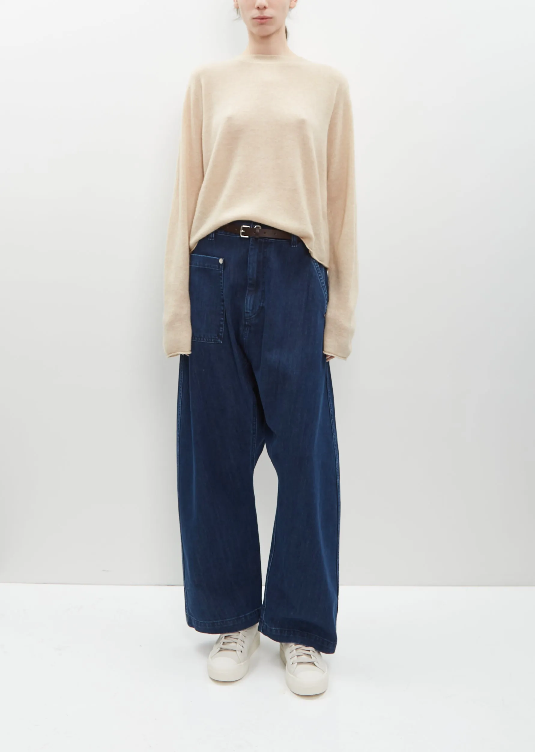 Plato Washed Denim Jeans